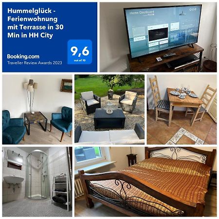 Hummelglueck - Ferienwohnung Mit Terrasse In 30 Min In Hh City Bendestorf Bagian luar foto